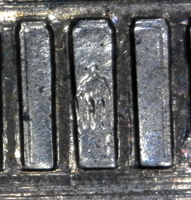 2003-P-Lincoln-Memorial-Cent-With-Nice-Column-Bar-DDR!-To-The-Left